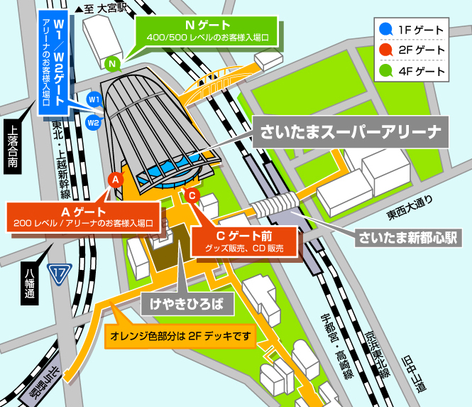 入場ゲート