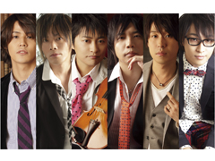 ST☆RISH(寺島拓篤・鈴村健一・谷山紀章・宮野真守・諏訪部順一・下野 紘) アーティスト写真