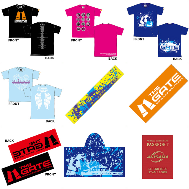 本日よりアニサマ2015 オフィシャルグッズ先行販売　スタート！