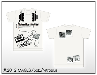コラボTシャツ001 ROBOTICS;NOTES